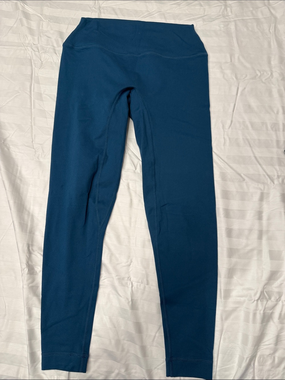 SET ACTIVE High-Waist Active Leggings in Teal Blue